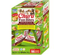 INABA Fun Bites Friandises pour chien - Roulés poulet et potiron