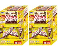INABA - Nourriture pour Chiens avec 68,7% de Poulet, 1,1% de Fromage, Thon, Blanc d'œuf en Poudre, Tapioca, caséinate de Sodium, extrait de Poulet et levure - protéines de Haute qualité (Lot de 2)