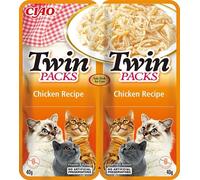 INABA Twin Poulet en bouillon pour chats 24x40g