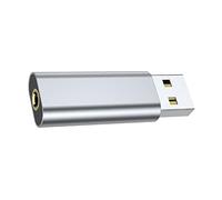 INACMWIH Adaptateur USB vers prise audio 3,5 mm pour casque de bureau, PC