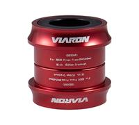 INACMWIH Axe de pédalier BB30/PF30 pour vélo - 24 mm - Roulement BB - Convertisseur BB30AR - Rouge