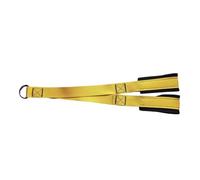 INACMWIH Corde à triceps avec attache de câble pour entraînement de force, poignées d'entraînement à domicile, jaune, longueur 75 cm