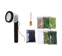 INACMWIH Kits de flocage d'applicateur d'herbe statique pour aménagement paysager de terrain ferroviaire