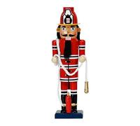 INACMWIH Statue de pompier Casse-noisette Cadeau de Noël Figurine pour centres de table