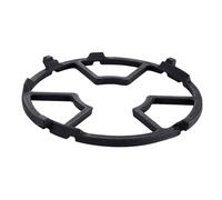 INACMWIH Support de cuisinière à gaz, grille de poêle à lait, cadre antidérapant, petit support de casserole 17,5 cm, noir