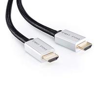 inakustik - 10012007 - Câble HDMI 2.0b Deluxe High Speed avec Ethernet | Transmet les signaux Ultra HD | 0,75 m en noir | 2160p - 4K @ 50/60Hz - ARC - Support HDR - Audio HD