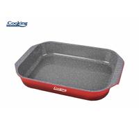 Inalta Plateau Aluminium 39.5X26Cm, Ligne Rouge