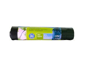 inapa Sacs poubelle Secolan 120 l - ✓ Résistants ✓ 100% recyclables - 1 rouleau/10 pièces