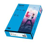 inapa Tecno Colors Lot de 250 feuilles de papier coloré 160 g/m² Bleu intense Format A4