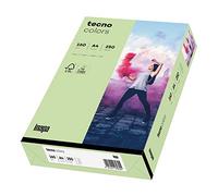 inapa Tecno Colors Lot de 250 feuilles de papier coloré 160 g/m² Vert moyen Format A4