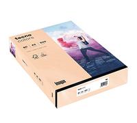 inapa Tecno Colors Lot de 500 feuilles de papier coloré 80 g/m² A3 Saumon