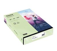inapa Tecno Colors Lot de 500 feuilles de papier coloré 80 g/m² A3 Vert moyen
