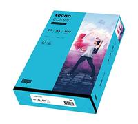 inapa Tecno Colors Lot de 500 feuilles de papier coloré Bleu Format A4 80 g/m²
