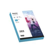 inapa Tecno Colours Envelopes DIN B6 (125 x 176), 80 g, Blue, Non-Adhesive, With
