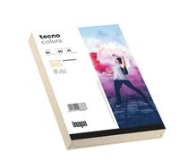 inapa Tecno Colours Envelopes DIN B6 (125 x 176), 80 g, Light Chamois, Non-Adhes