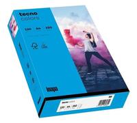 inapa Tecno Colors Lot de 250 feuilles de papier coloré 120 g/m² Bleu intense Format A4