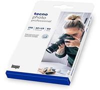 Inapa Tecno Photo Papier Photo Professionnel 10 X 15 Cm 270 G/M² 50 Feuilles Séchage Instantané Pour Imprimantes À Jet D'encre Blanc