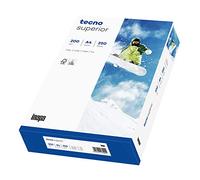 Inapa Tecno Superior Papier pour imprimante et photocopieuse, 200 g/m², format A4, 250 feuilles, extra-blanc