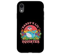 Inappropriate Daddy's Lil Squirter Cadeau amusant embarrassant Coque pour iPhone XR