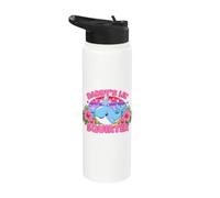 Inappropriate Funny Daddy's Lil Squirter Embarrassing Women Stainless Steel Insulated Water Bottle
