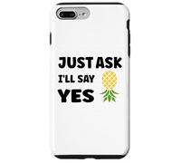 Inappropriate I'm Not Picky Funny Just Ask I'll Say Yes Coque pour iPhone 7 Plus/8 Plus