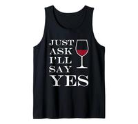 Inappropriate I'm Not Picky Funny Just Ask I'll Say Yes Débardeur