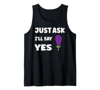 Inappropriate I'm Not Picky Funny Just Ask I'll Say Yes Débardeur