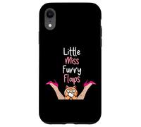 Inappropriate Little Ms Furry Cat Humour Adulte Meme Women Coque pour iPhone XR