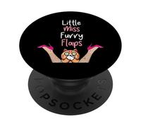 Inappropriate Little Ms Furry Cat Humour Adulte Meme Women PopSockets PopGrip Adhésif