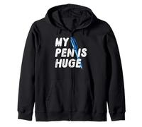 Inappropriate My Pen is Huge Funny Adult Humour Sarcastic Men Sweat à Capuche