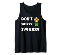 Inappropriate Not Picky Funny Ask Don't Worry I'm Easy Débardeur