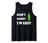 Inappropriate Not Picky Funny Ask Don't Worry I'm Easy Débardeur