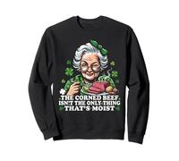 Inappropriate St Patricks Day Funny St Pats Adult Humor Gag Sweatshirt
