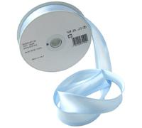 Inastri 25/5/ 5 mm Ruban Biais acétate Satin, Bleu Ciel 2044