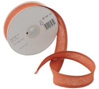 Inastri 25/5/5 mm Ruban Biais en Coton, Rouille