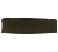 Inastri Biais en Coton 25/5/5 mm Couleur Marron foncé 91 - 3 m, 100%, 13 x 11 x 2 cm