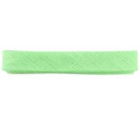 Inastri Cotton Bias Binding 14/4/4mm Colour Apple Green 89 - 3m, 100%, 13 x 11 x 2 cm