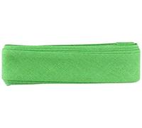 Inastri Cotton Bias Binding 25/5/5mm Colour Emerald Green 59 - 3m, 100%, 13 x 11 x 2 cm