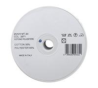 Inastri Ruban Biais Reliure Rouleau, Polyester, Coton, Bleu Ciel, 20 m, 25/5/5/mm, Lot de 5