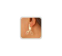 Inateannal Boucles d'oreilles gothiques en forme de ciseaux en forme de ciseaux boucles d'oreilles pendantes en forme de ciseaux boucles d'oreilles vintage amusantes ciseaux boucles d'oreilles barbier