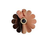 Inateannal Boucles D'oreilles Perles Rondes Grandes Boucles D'oreilles Perles Géométriques Boucles D'oreilles Palais Bijoux Pour Femmes