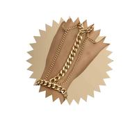 Inateannal Bracelet Punk À Maillons Cubains Avec Anneau Bracelet Harnais De Main D'esclave Bracelet Hip Hop Chaîne De Main Anneau De Doigt Bracelet Bijoux Pour Femmes Filles