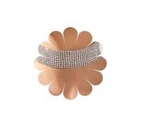 Inateannal Collier ras du cou punk strass pour femme large chaîne de collier en diamant 10 rangs collier ras du cou en cristal scintillant sexy discothèque fête accessoires de bal