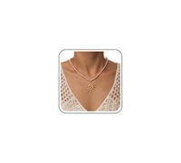 Inateannal Grand collier ras du cou en spirale avec pendentif en forme de soleil rose - Collier en cuir tressé épais - Chaîne torsadée - Collier ras du cou en forme de soleil céleste