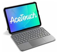 Inateck Ultraléger Clavier iPad Bluetooth pour 2025 iPad 11/10 eme Gen A16, iPad Air Pro 11 Pouces, avec Pavé Tactile, AZERTY