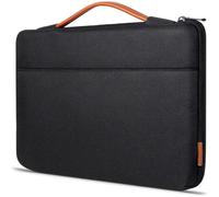 Inateck 14 Pouces Housse Ordinateur Portable Serviette Compatible avec 15.3 MacBook Air M3/A3114 M2/A2941 2024-2023, 14 Pouces Chromebook Notebook, Matebook D14, 14.4 Surface Laptop Studio, Noir