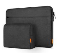 Inateck 15-15,6 pouces Housse de sac pour ordinateur portable Compatible avec Thinkpad/HP Envy/Dell New Latitude/ASUS Vivobook/Chromebook ordinateur portable 15-16 pouces, avec sac pour accessoires, L