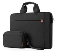 Inateck Housse 15–15,6 pouces pour ordinateur Compatible Chromebook/Ultrabook, anti-éclaboussures Noir