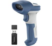 Inateck 1D 2D Wireless Barcode Scanner, Bluetooth 5.0 and 2.4Ghz Connection, USB
