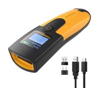 Inateck 1D Wireless Barcode Scanner with Display, Bluetooth Bar Code Scanner, Ha